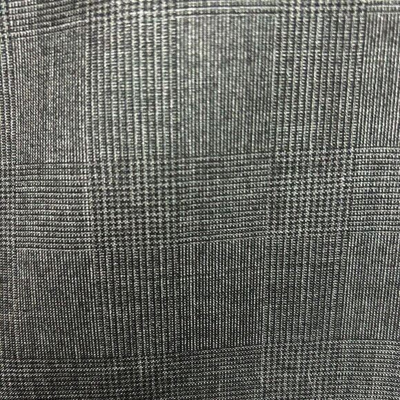 Peter Millar Mens 46R Sport Coat Gray Black Glen Plaid 100% Wool Two Button - Picture 6 of 7